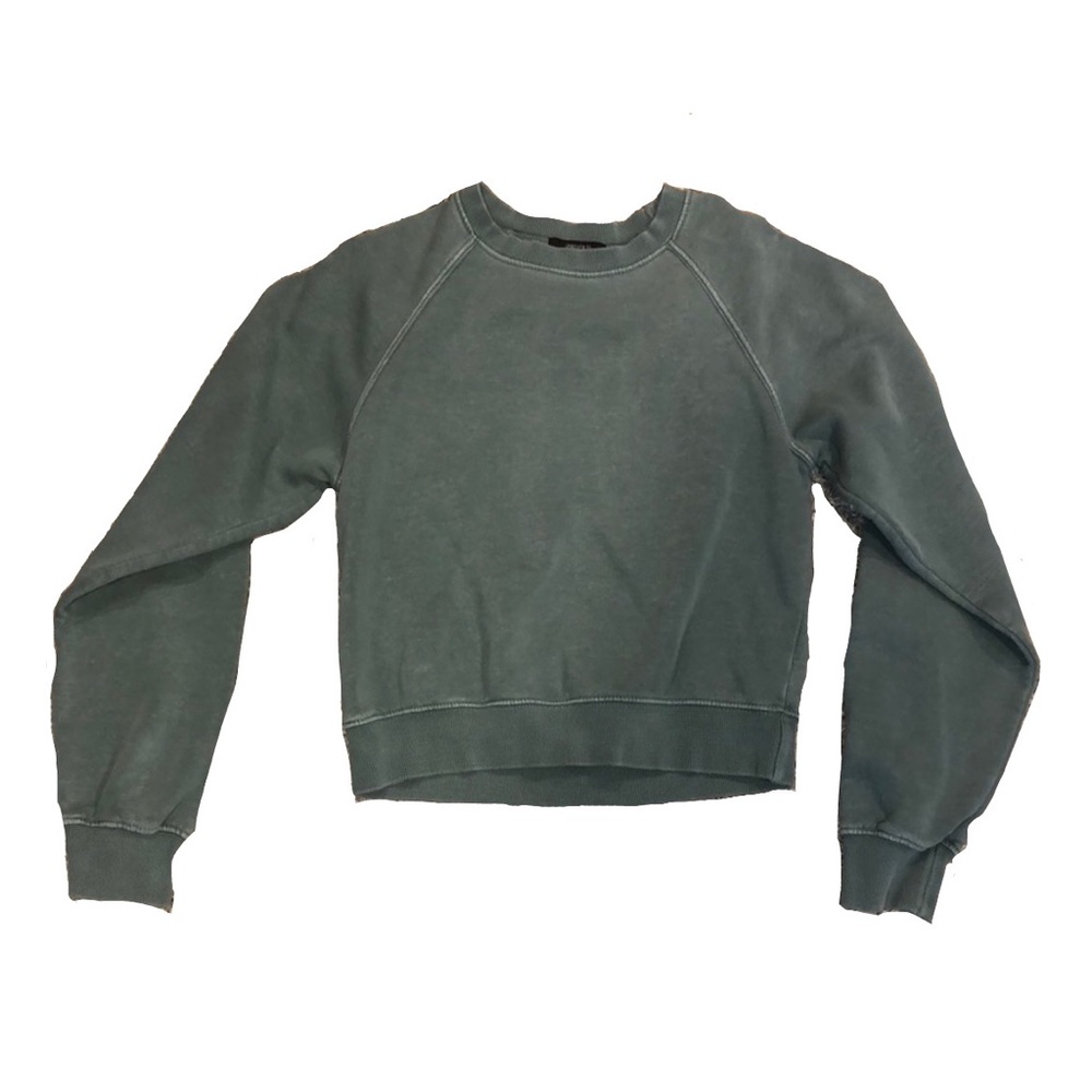 Forever 21  green crew neck